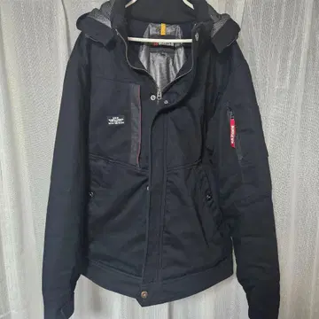BURTLE 방한 자켓 8210 3XL 블랙 후드 부착 바틀