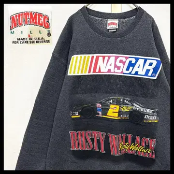 NASCAR 맨투맨 NUTMEG 러스티 월리스 레이싱 맨투맨