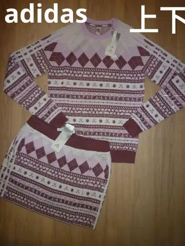 [ 새상품 M ] adidas 아디다스 골프 니트 셋업