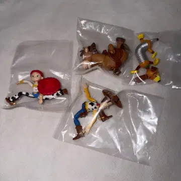 토이스토리 앤디가 왔다! 가챠 전 4종 세트