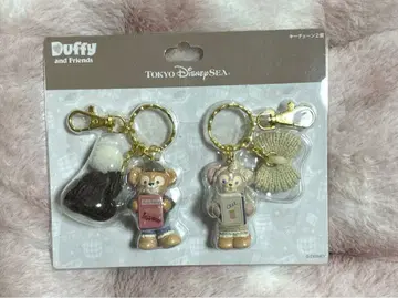 도쿄 디즈니 씨 더피 셰리메이 키체인 웜 윈터