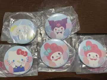산리오 캔뱃지 푸니큐큐 디자인 쿠로미 키티 마이멜로디 시나몬