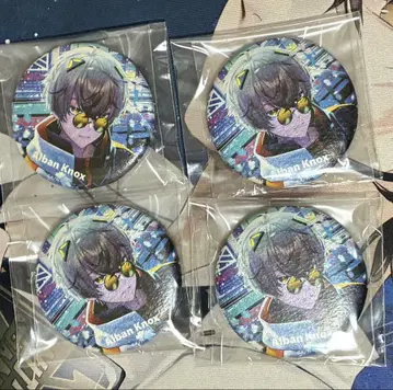 니지산지 EN 알반 녹스 Sakura Bloom 캔뱃지