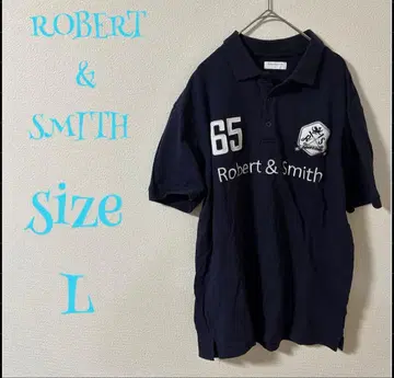 Robert & Smith 네이비 피케 셔츠 L