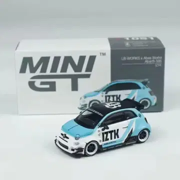 MINI GT 1/64 아바르트 595 LB-WORKS x 아바스웍스