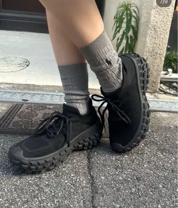 lawgy 스니커즈 24.5 블랙