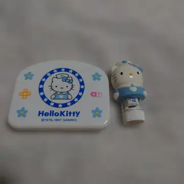 간호사 헬로키티 컴팩트 더블 미러와 미니 손톱깎이 2종 세트