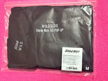 Snow Man popup WILDSIDE 티셔츠 M 사이즈