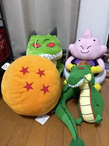 드래곤볼 메챠데카 봉제 인형 세트