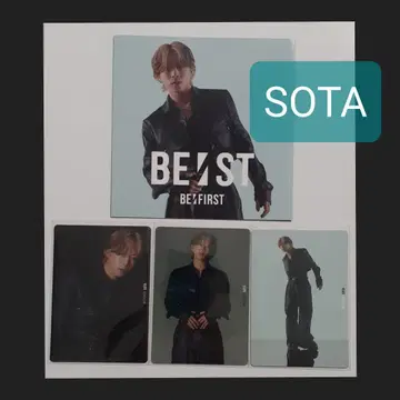 BE:FIRST BE:ST SOTA 소우타 트레이딩 카드 포토 카드