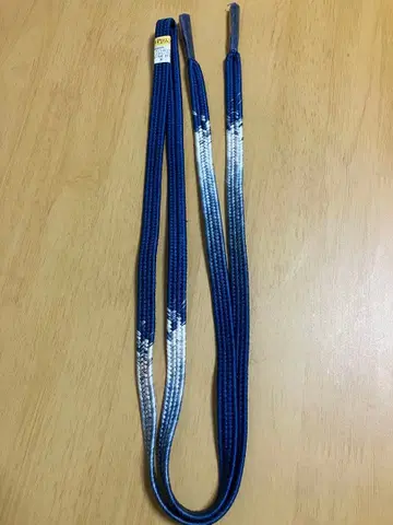 허리띠 실크 100% 블루 계열 그라데이션 허리띠 M