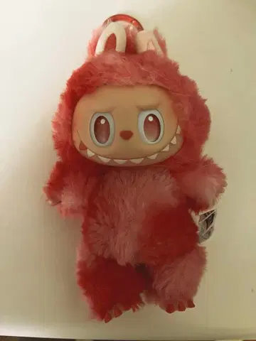 정품 POPMART LABUBU 라브부 에너지 LOVE 레드 빨간색