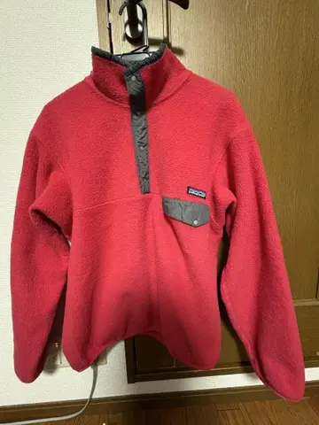 Patagonia 플리스 자켓 M 사이즈 레드