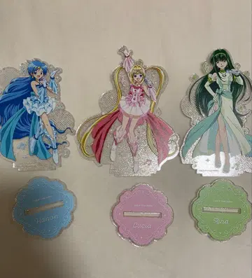 피치피치 피치 아크릴 스탠드 3세트