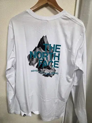 THE NORTH FACE 긴팔 티셔츠 화이트