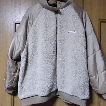 JaVa 베이지 플리스 자켓