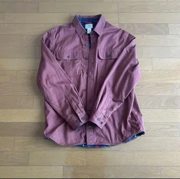 L.L.Bean 트래디셔널 핏 긴팔 셔츠 적갈색