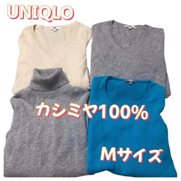 e76 UNIQLO 캐시미어 100% 스웨터 M 사이즈 4