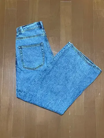 와이드 플레어 데님
