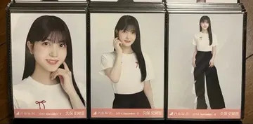 쿠보 시오리 프릴 T셔츠 브로마이드 컴프 노기자카46