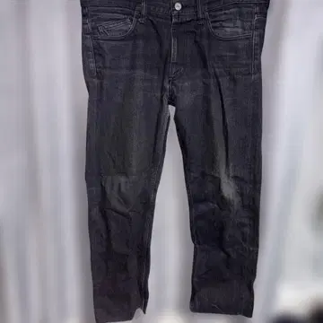 페이드 몽키타임 블랙 데님