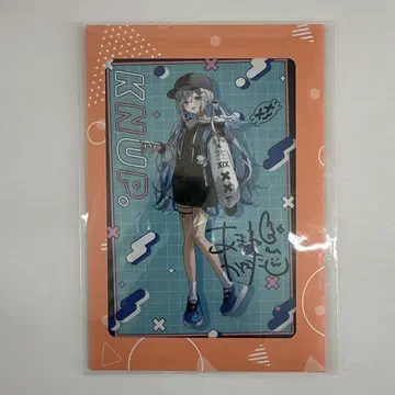 k1043 아마네 카나타 생일 기념 2025 친필 사인 엽서