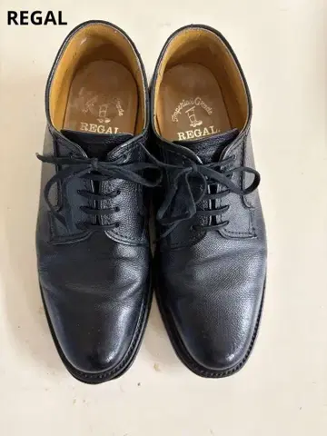 REGAL 블랙 드레스 슈즈
