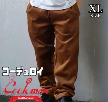 코듀로이 COOKMAN 쿠크만 셰프 팬츠 브라운 브라운 XL