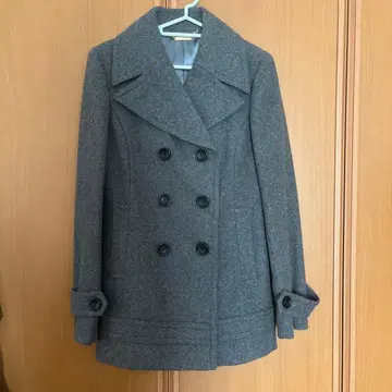 MICHAEL KORS 그레이 피 코트