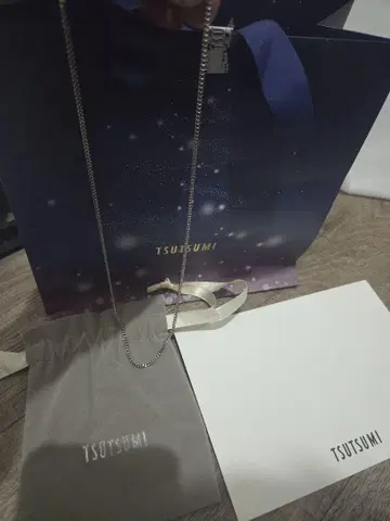 [ 새상품 ] 10.3g 플라티나 목걸이 키헤이 주얼리 츠츠미