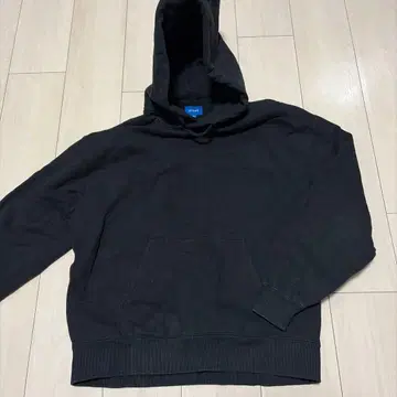 BEAMS 블랙 후드티