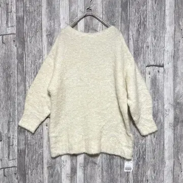 IENA 슬로브 아이보리 오버사이즈 니트