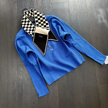 새상품 스콧 클럽 FENNEL 페넬 스톨 니트 야마다야 블루