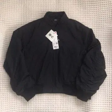 UNIQLOC 유니클로 봄버 자켓 블랙