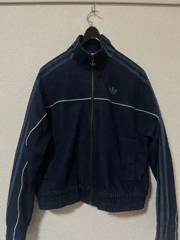 adidas 데님 트랙 자켓
