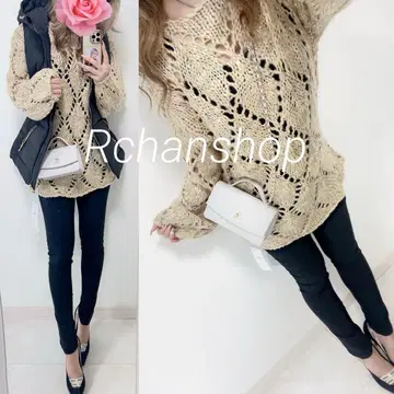 새상품 mystic 미스틱 파르 ZARA 제이다호 시스루 니트