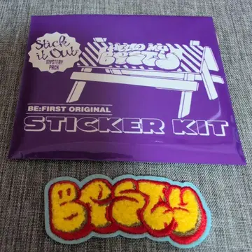 BE:FIRST 시크릿 모코모코 자수 스티커