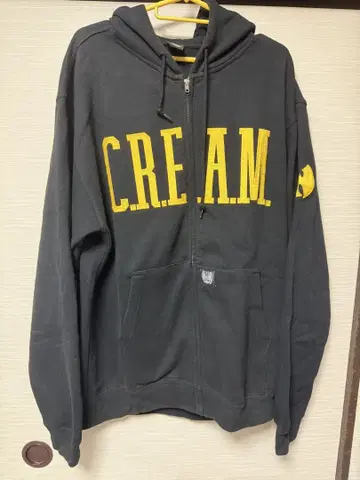 희귀 레어 wu-tangclan 후드티 C.R.E.A.M XXL