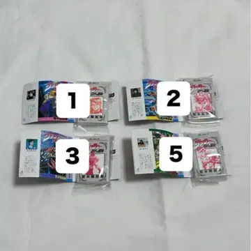 [ 익명 배송 ] 죠죠의 기묘한 모험 캡슐 토이 4개 세트