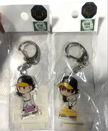 다이아의 A 한신 콜라보 미유키 사와무라 아크릴 키링