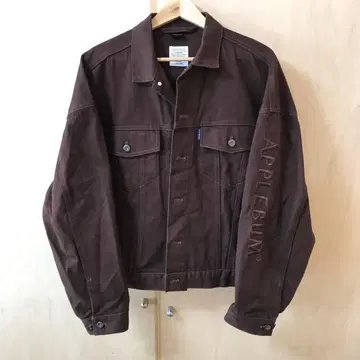 APPLEBUM 애플바움 루즈 칼라 자켓 브라운