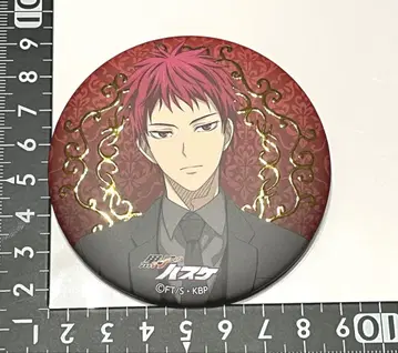 쿠로코의 농구 쿠로바스 나카가이 검은 수트 금박 캔뱃지 아카시 세이쥬로