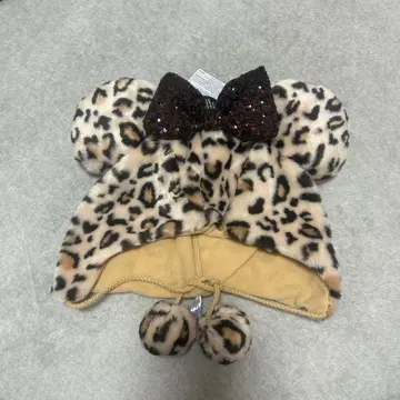 TDR 미니 레오파드 무늬 팬캡