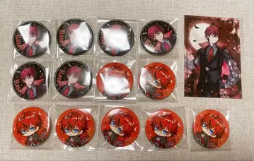 메테오라 할로윈 캔뱃지 로제 군 세트