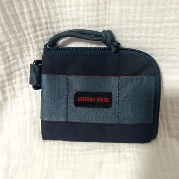브리핑 미니 지갑 네이비 코인 케이스
