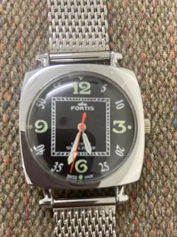 FORTIS 남성용 기계식 수동 와인딩 손목시계