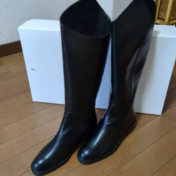 LAROUTE 블랙 롱 부츠