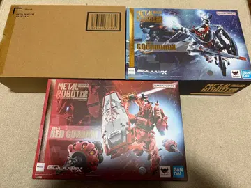 METAL ROBOT혼 빨간색 건담, 화이트 건담, 지크 액스 3종 세트