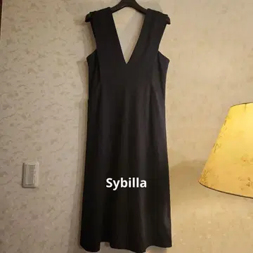 Sybilla 오버롤 스커트 네이비