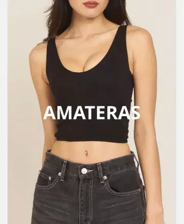 AMATERAS DREAMY TANKTOP 탱크탑 블랙 S